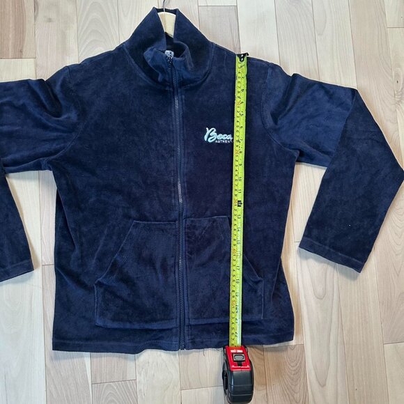 Vintage Y2K Boca Athletic Velvet Track Jacket - Picture 7 of 7